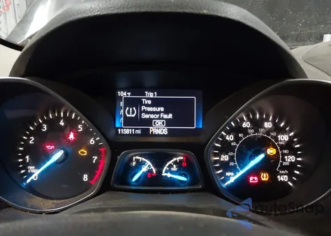 2017 Ford Escape S из США, поврежденный, VIN 1FMCU0F70HUB29149